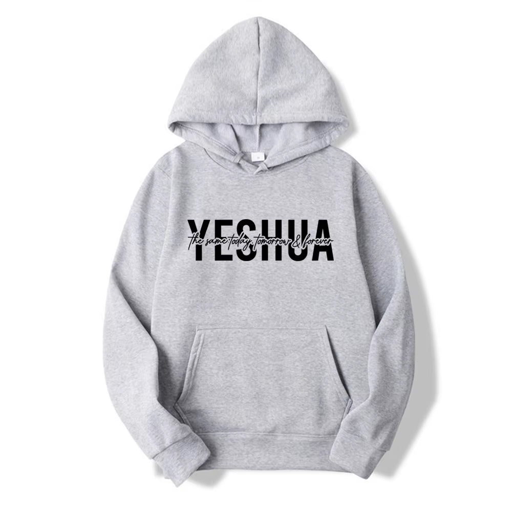 Yeshua Hoodie - Christian Hooded Sweatshirt with Bible Verse for Women, Faith-Inspired Apparel and Gifts