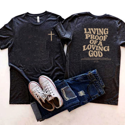 Aesthetic Christian T-Shirt - Trendy Brown Jesus Apparel with Bible Verse - Stylish Streetwear Gift