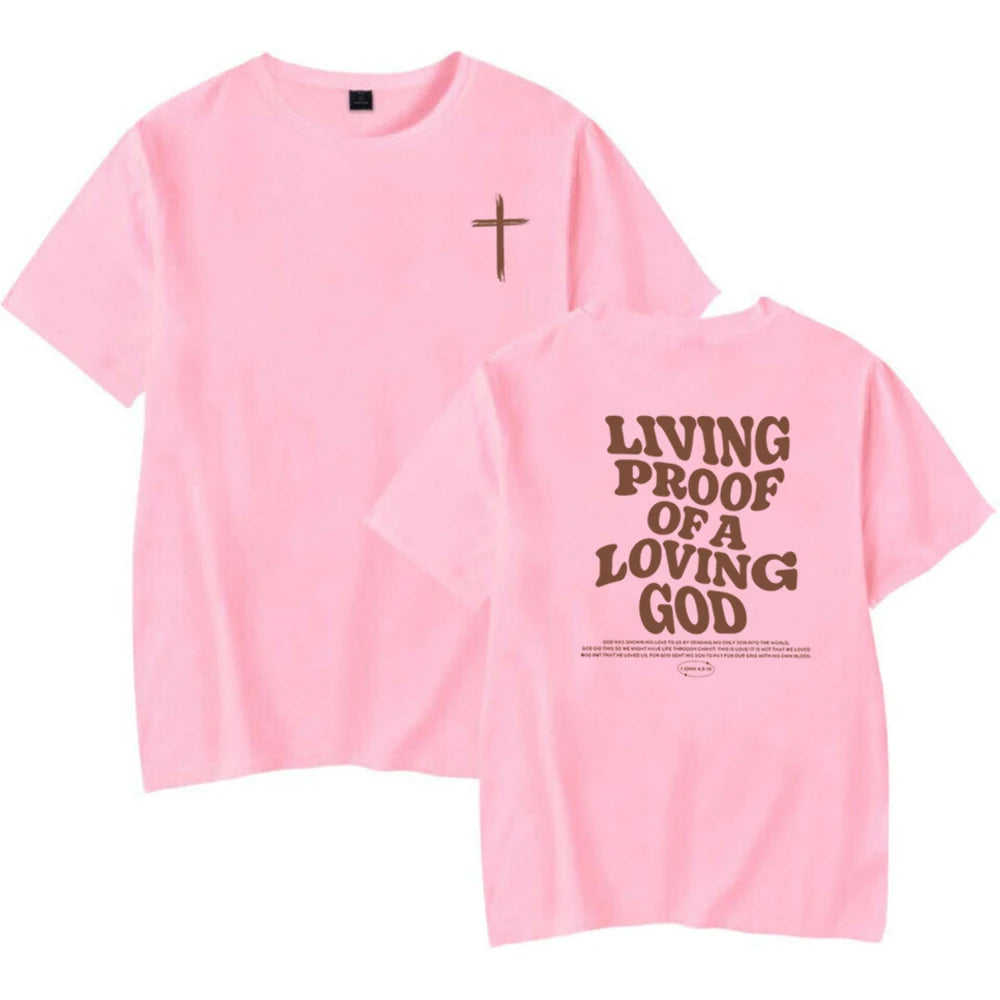Aesthetic Christian T-Shirt - Trendy Brown Jesus Apparel with Bible Verse - Stylish Streetwear Gift