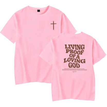 Aesthetic Christian T-Shirt - Trendy Brown Jesus Apparel with Bible Verse - Stylish Streetwear Gift
