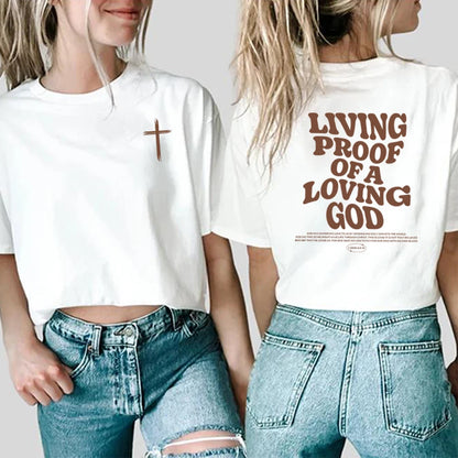 Aesthetic Christian T-Shirt - Trendy Brown Jesus Apparel with Bible Verse - Stylish Streetwear Gift